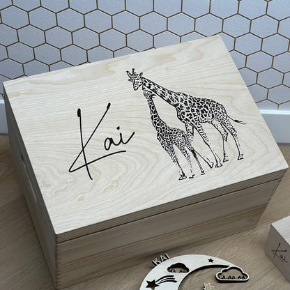 Memorybox giraf - Leuk en Mooi